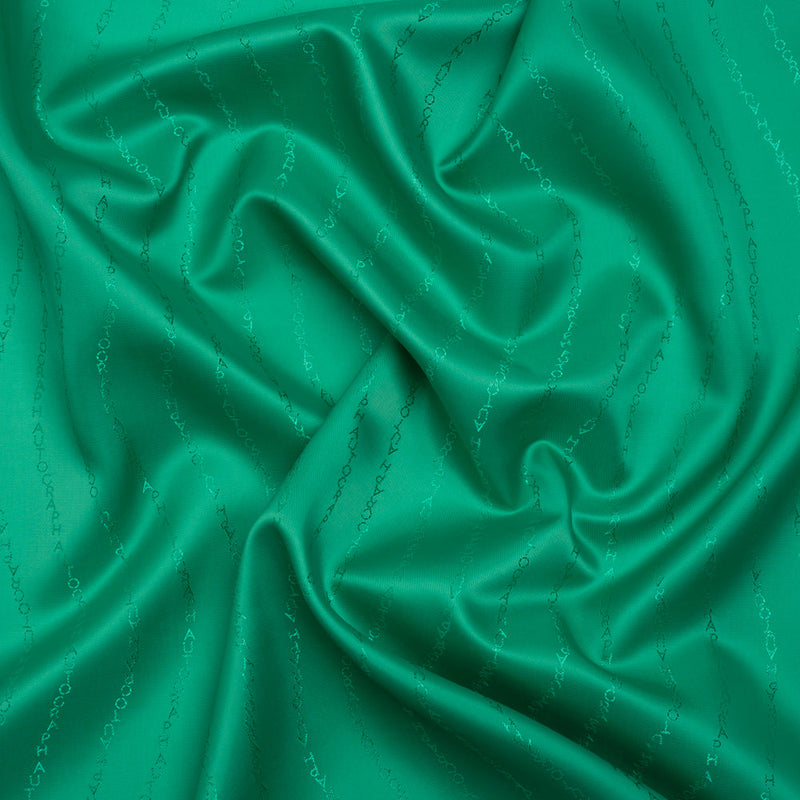 Autograph Jacquard Lining - Spearmint Green Tonal