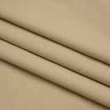 Vertical Ribs Creped Stretch Cotton Dobby - Beige