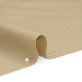Vertical Ribs Creped Stretch Cotton Dobby - Beige