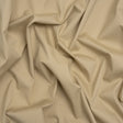Vertical Ribs Creped Stretch Cotton Dobby - Beige
