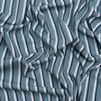 Stretch Polyester Woven - Powder Blue and Gray Shadow Stripes