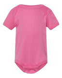 RADYAN® Infant Baby Rib Crewneck Short Sleeve Bodysuit