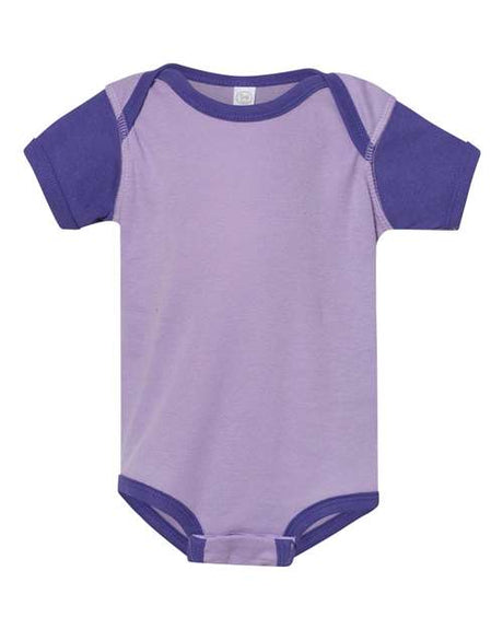 RADYAN® Infant Baby Rib Short Sleeve Bodysuit