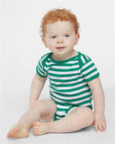 RADYAN® Infant Baby Rib Short Sleeve Bodysuit
