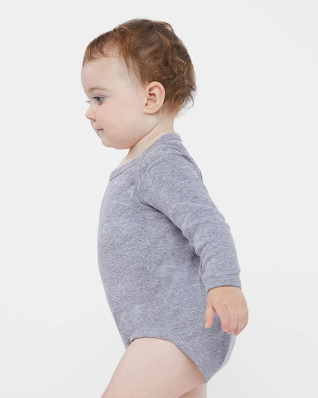 RADYAN® Infant Fine Jersey Long Sleeve Bodysuit