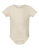 RADYAN® Infant Baby Rib Crewneck Short Sleeve Bodysuit