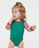 RADYAN® Infant Fine Jersey Long Sleeve Bodysuit