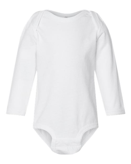RADYAN® Infant Fine Jersey Long Sleeve Bodysuit