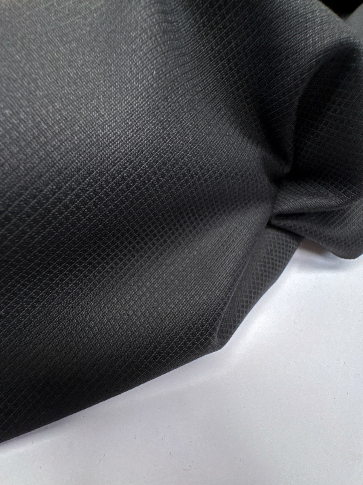 Black Jacquard Polyester Fabric