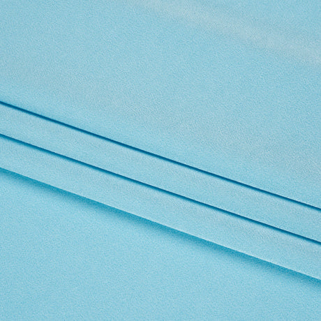 Alex Perry Soft Blue Crepe Back Satin