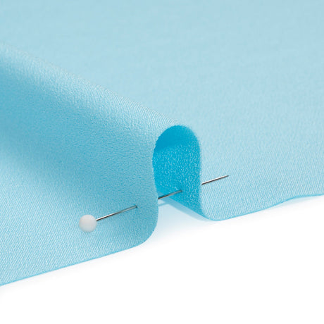 Alex Perry Soft Blue Crepe Back Satin