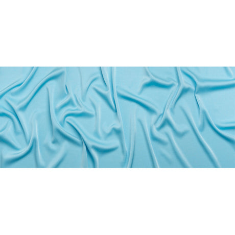 Alex Perry Soft Blue Crepe Back Satin