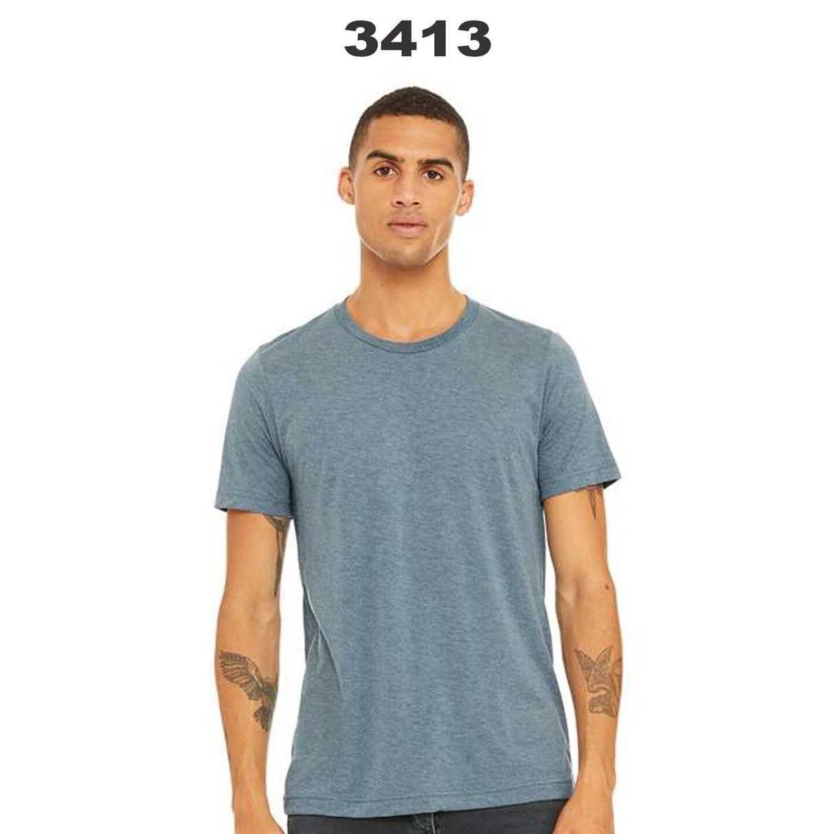 BELLA + CANVAS® Crewneck Short Sleeve Triblend T-Shirt