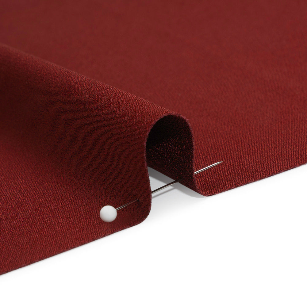Alex Perry Bordeaux Crepe Back Satin