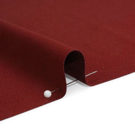 Alex Perry Bordeaux Crepe Back Satin