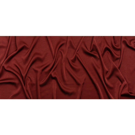 Alex Perry Bordeaux Crepe Back Satin