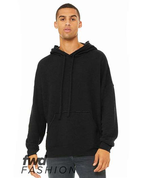 BELLA + CANVAS® Fashion Raw Seam Hoodie