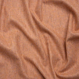 Italian Heathered Peach Brushed Wool Blend Woven