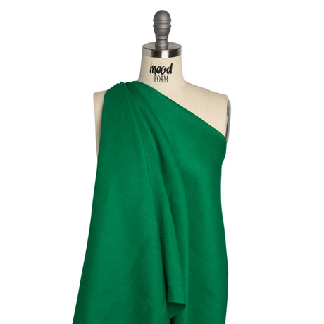 Famous Australian Designer Kelly Green Lightweight Linen Woven