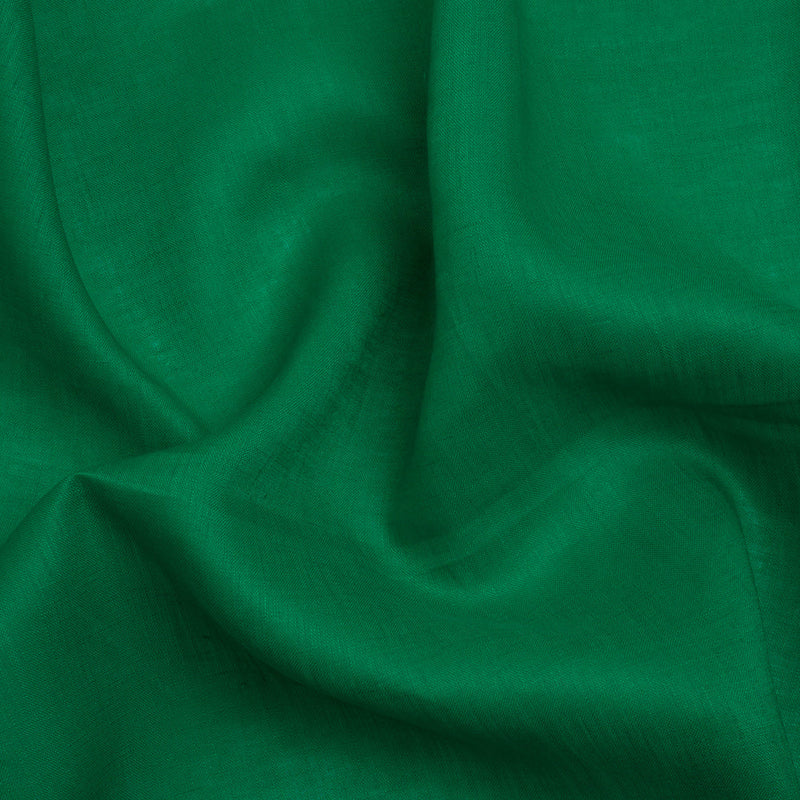 Famous Australian Designer Kelly Green Lightweight Linen Woven