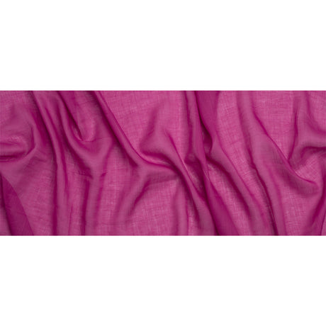 Famous Australian Designer Fuchsia Lightweight Ramie Woven