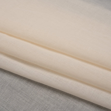 Famous Australian Designer Palest Peach Cotton Voile