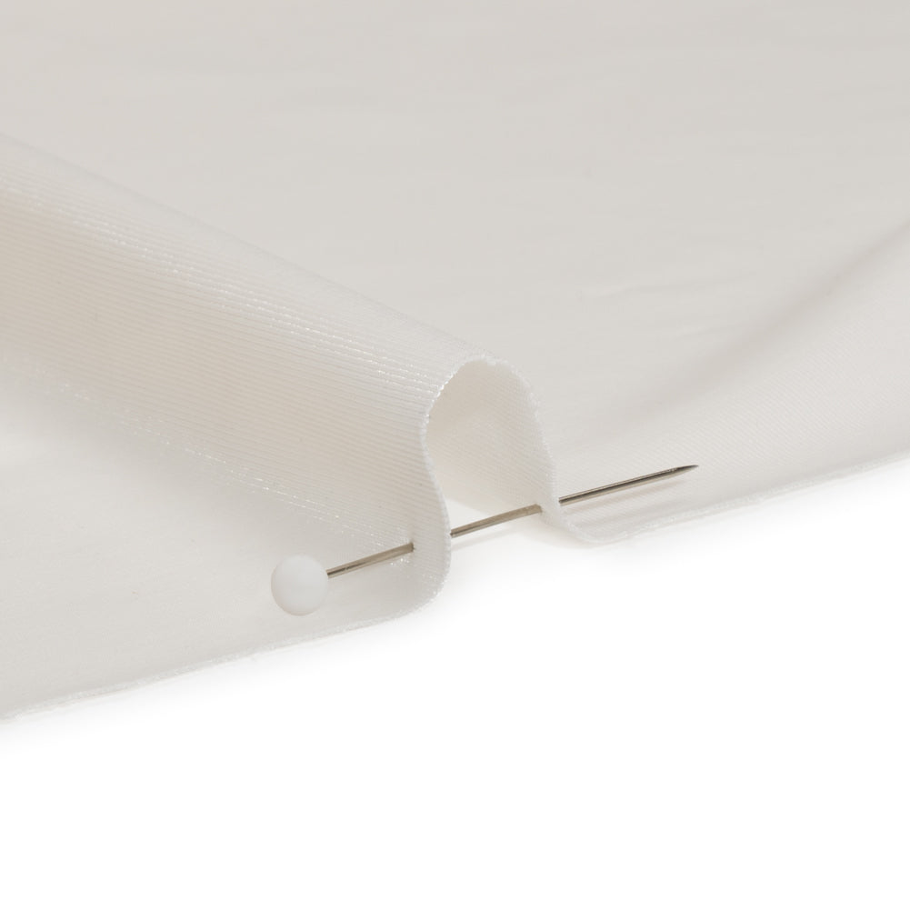 Famous Australian Designer Ivory Stretch Polyester Jersey