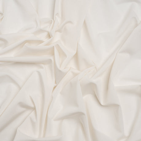 Famous Australian Designer Ivory Stretch Polyester Jersey