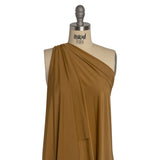 Famous Australian Designer Gold Stretch Polyester Jersey