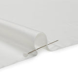 Famous Australian Designer White Stretch Polyester Jersey