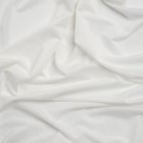 Famous Australian Designer Off White Stretch Polyester Jersey
