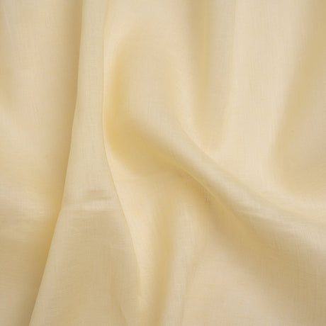 Famous Australian Designer Aged Parchment Lightweight Linen Woven