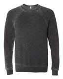 Unisex Sponge Fleece Raglan Crewneck Sweatshirt