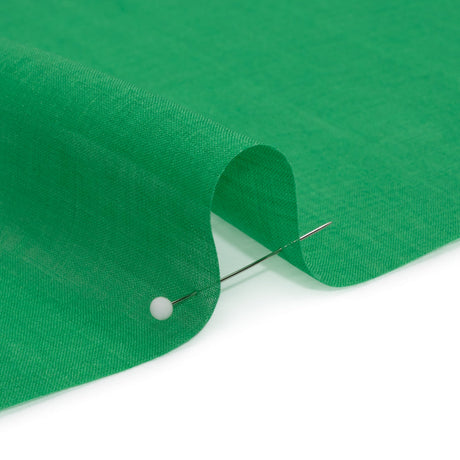 Famous Australian Designer Kelly Green Lightweight Ramie Woven