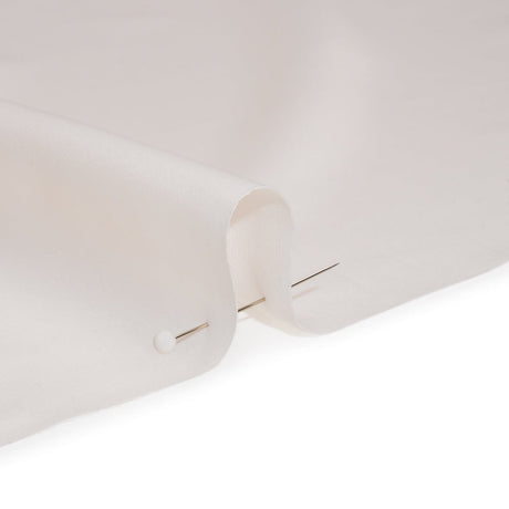 Famous Australian Designer Off White Polyester Satin