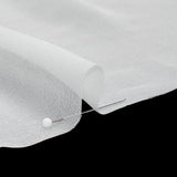 Famous Australian Designer White Silk Georgette