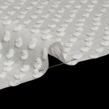 Famous Australian Designer Off White Silk Swiss Dot