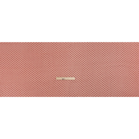 Famous Australian Designer Rose Silk Swiss Dot Georgette