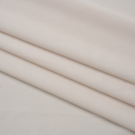 Famous Australian Designer Off White Stretch Polyester Jersey