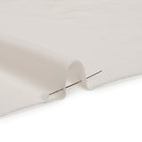 Famous Australian Designer Off White Stretch Polyester Jersey