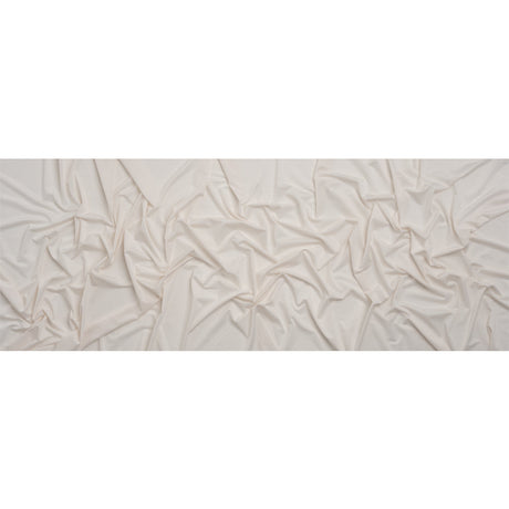 Famous Australian Designer Off White Stretch Polyester Jersey