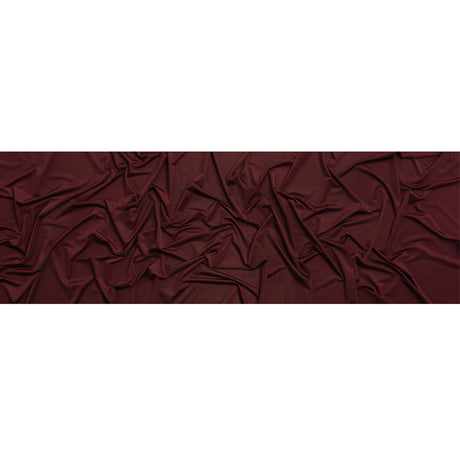 Famous Australian Designer Mahogany Stretch Polyester Jersey
