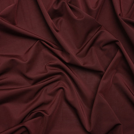 Famous Australian Designer Mahogany Stretch Polyester Jersey