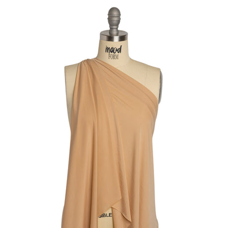 Famous Australian Designer Nude Stretch Polyester Jersey
