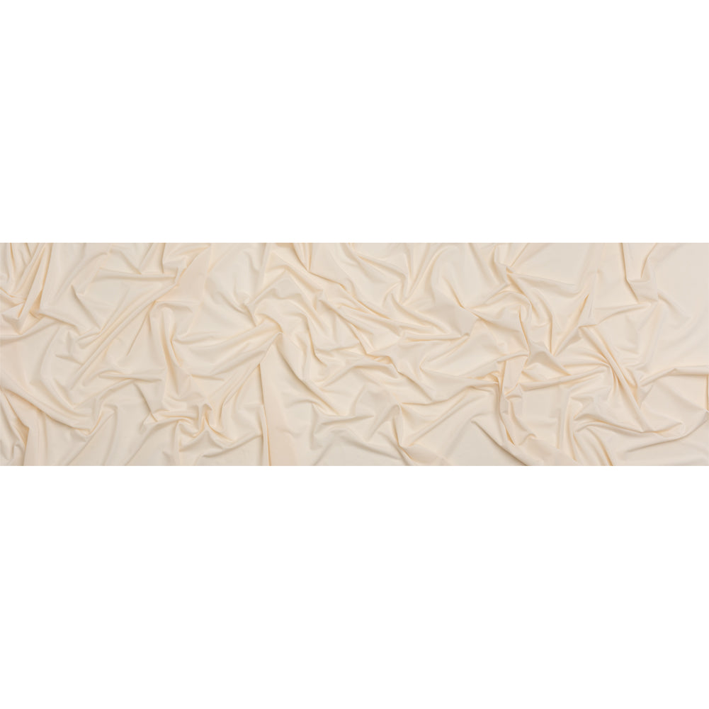 Famous Australian Designer Cream Stretch Polyester Jersey