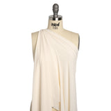 Famous Australian Designer Cream Stretch Polyester Jersey