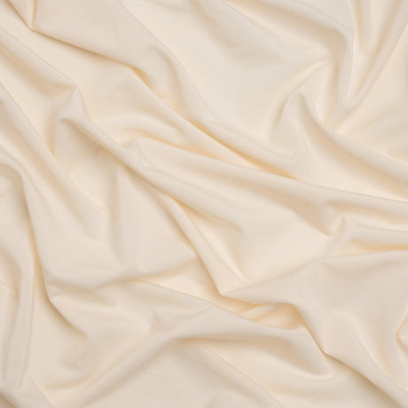 Famous Australian Designer Cream Stretch Polyester Jersey