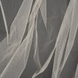 Famous Australian Designer Cream Stiff Polyester Tulle
