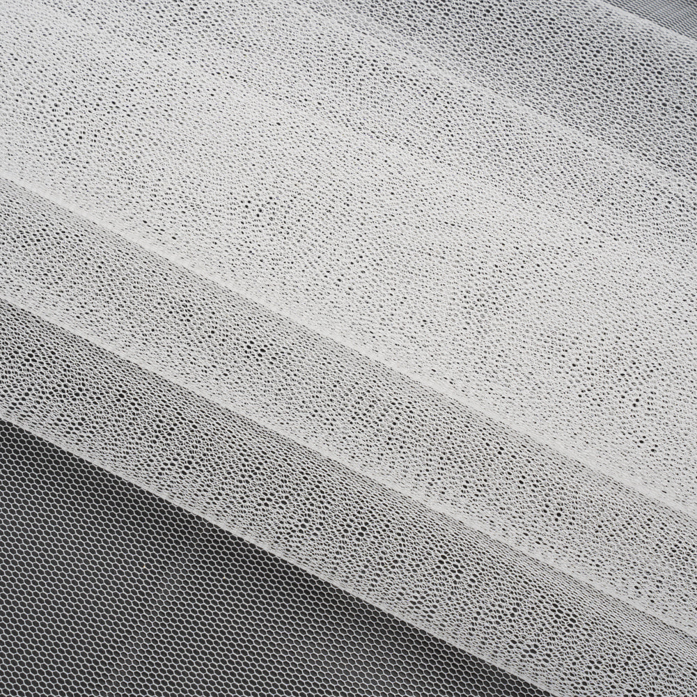 Famous Australian Designer White Polyester Tulle