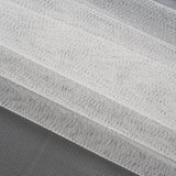 Famous Australian Designer White Polyester Tulle